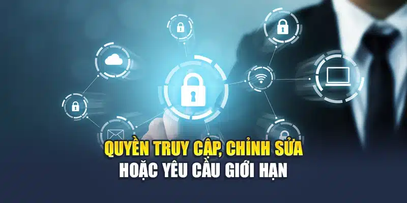 Quyền truy cập, chỉnh sửa hoặc yêu cầu giới hạn